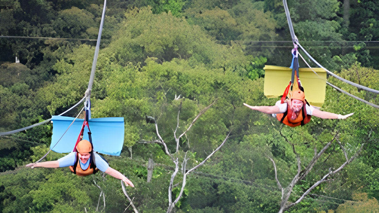 Sky Bridges, Zipline & Zuperman Flight Adventure