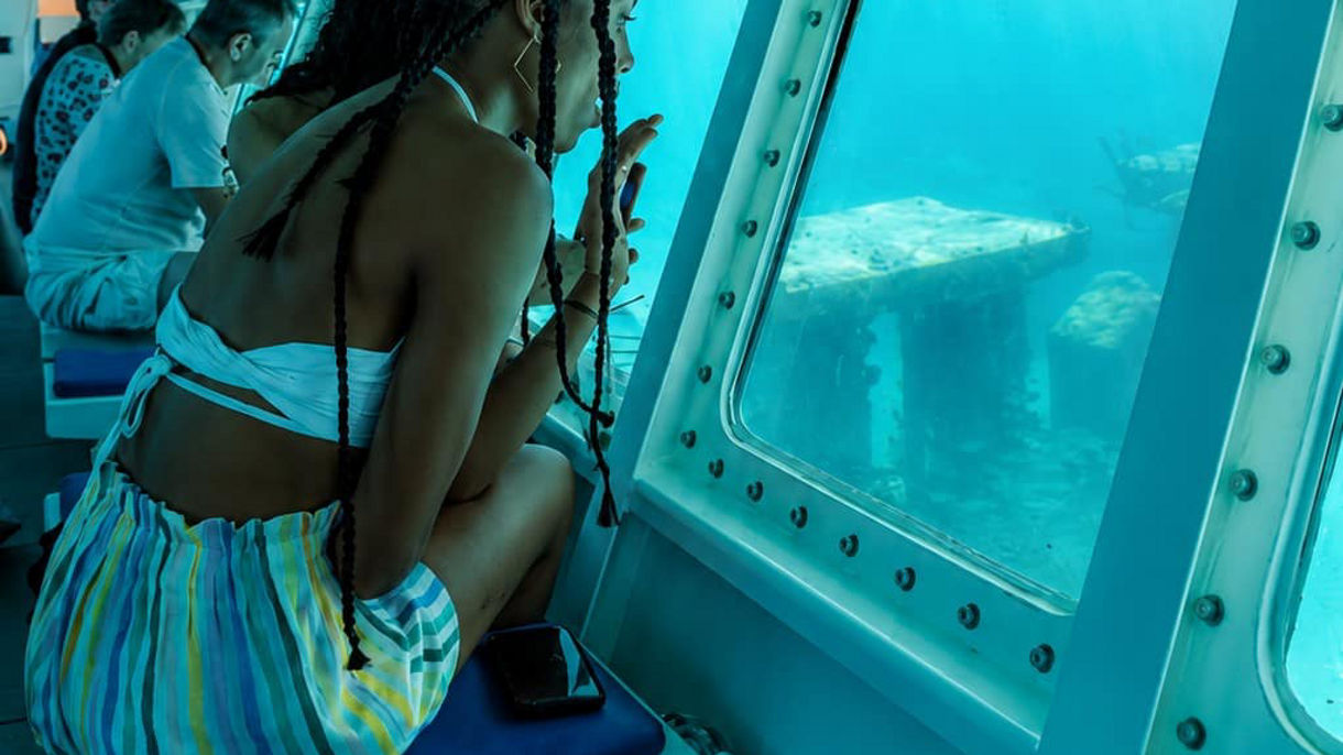 French Cay Glass Bottom boat & Island Adven-Tour