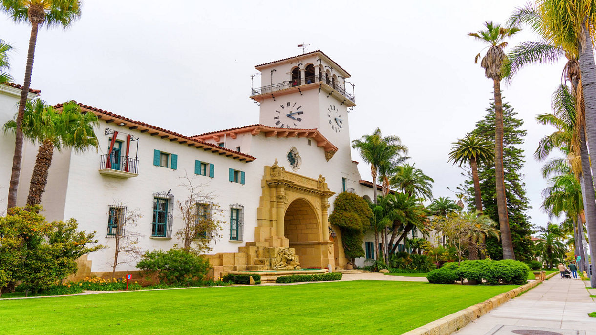 Ride Through History: Santa Barbara County Courthouse