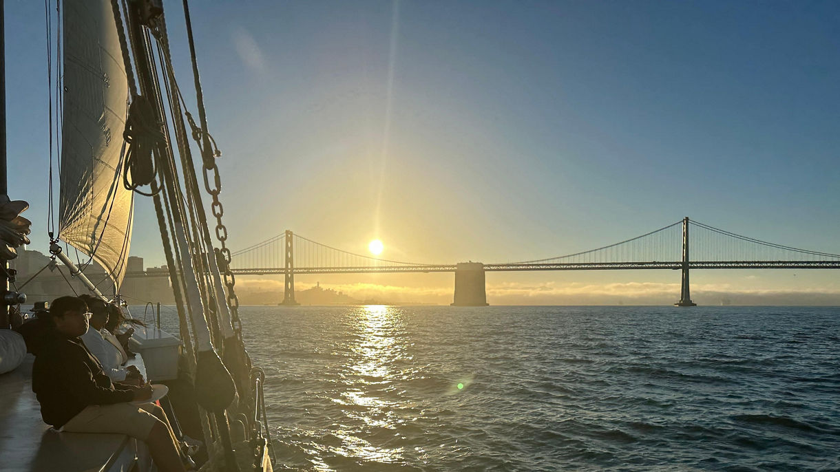 San Francisco Waterfront Sail by Tall Ship