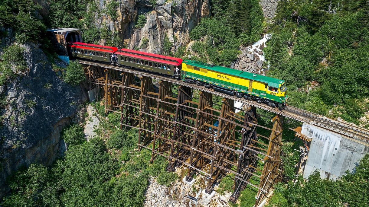 White Pass Rail & Klondike Highway - Multilingual