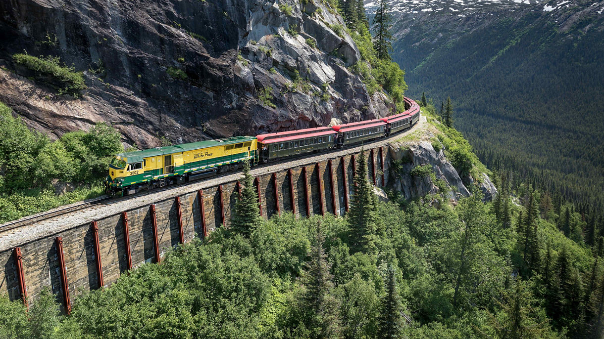 Best of Skagway: Rail, Salmon Bake & Saloon