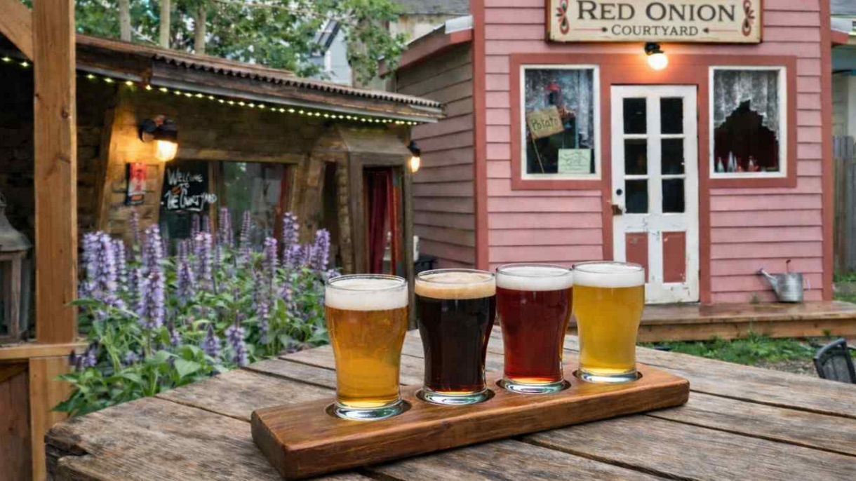Sip & Summit: White Pass Scenic Rail & Red Onion Courtyard