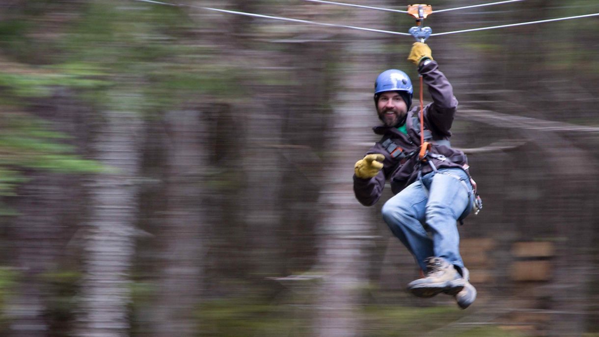 Grizzly Falls Ziplining Expedition