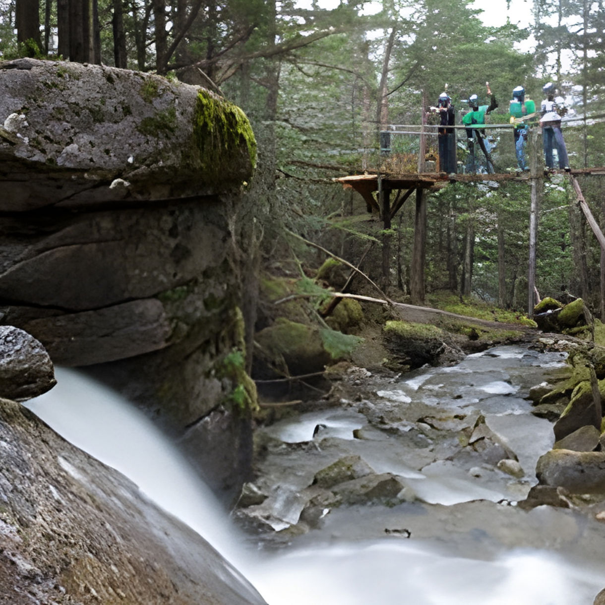 Grizzly Falls Ziplining Expedition
