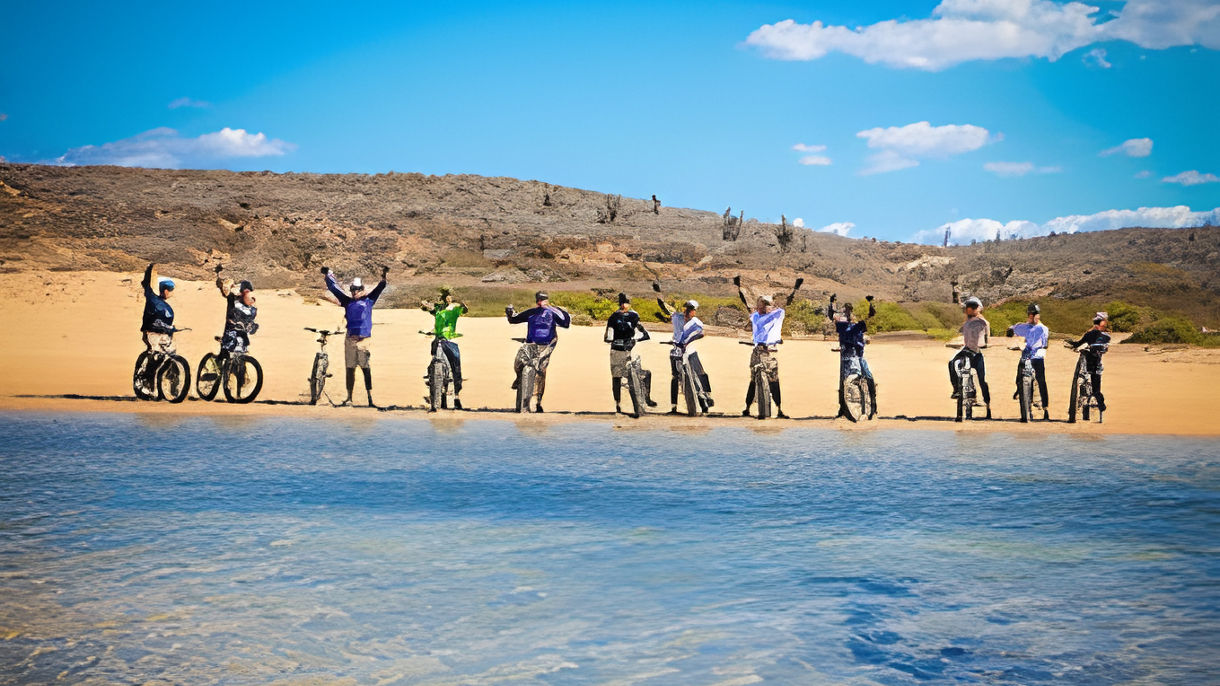 Electric Bike Beach Adventure