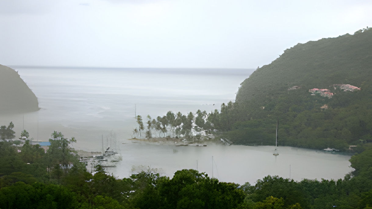 The Pitons, Marigot Bay, Coastal Cruise & Beach