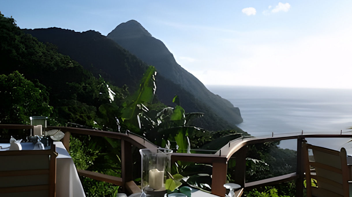 Ladera Resort, the Pitons, Catamaran, Drive & Lunch