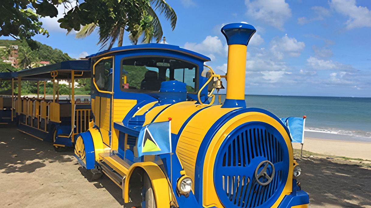 Castries by Trolley Train