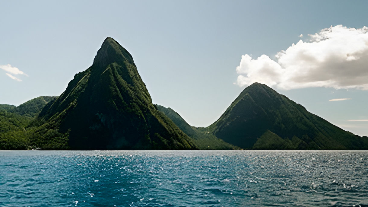 Touch the Iconic Pitons