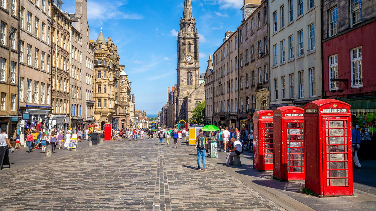 Edinburgh, Pano & Royal Mile