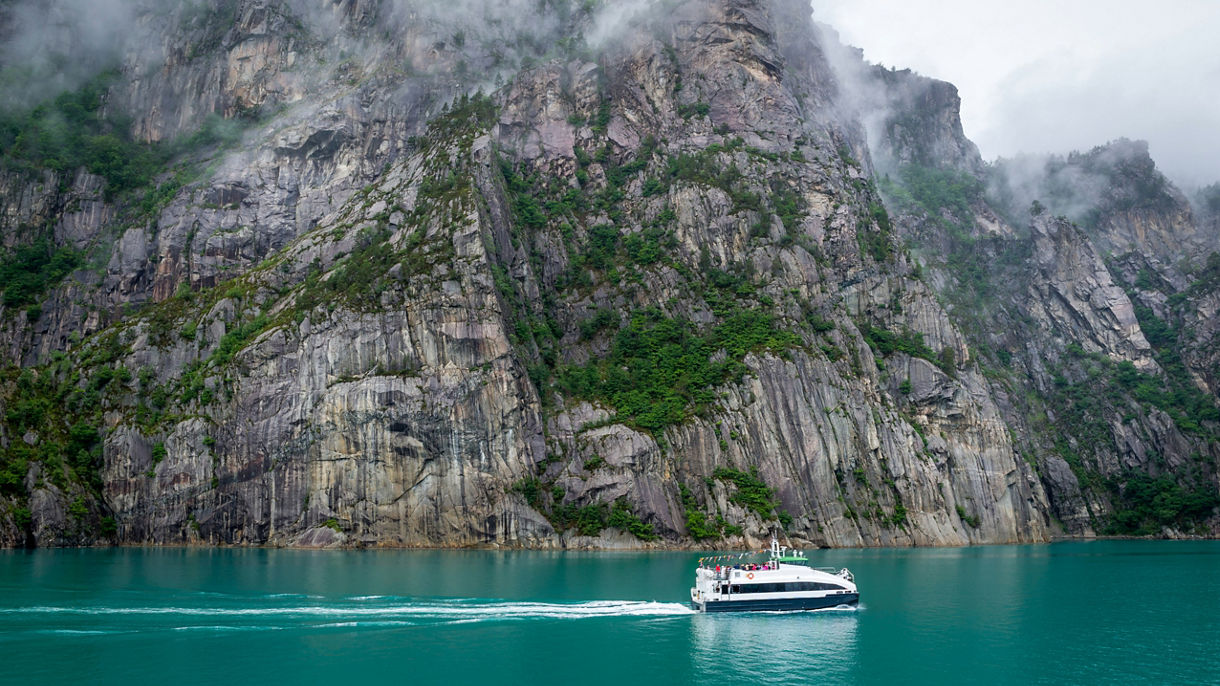 Cruise Along Lysefjord