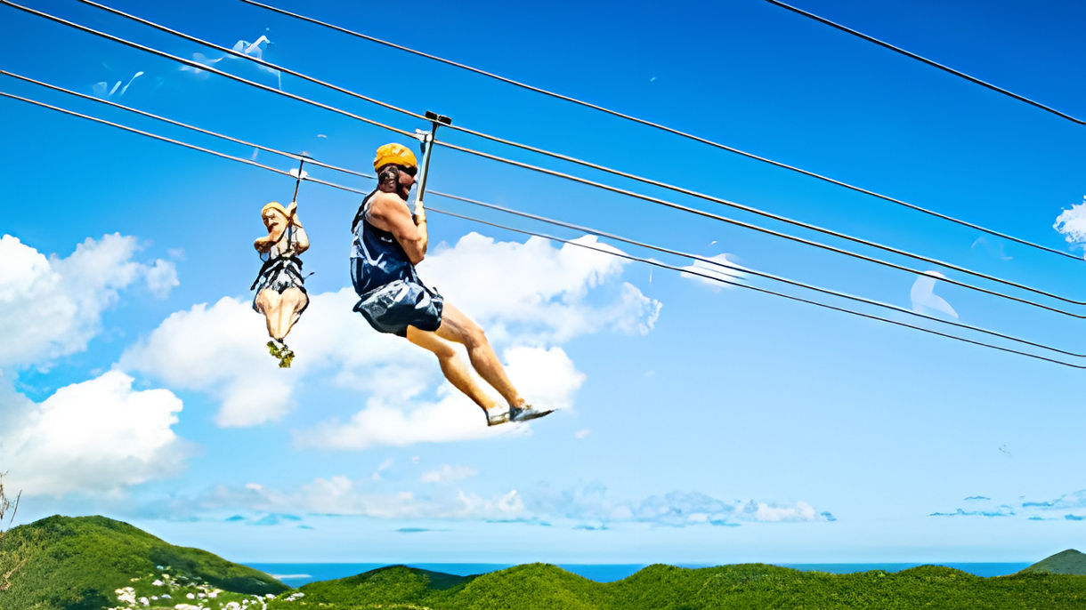 Sky Explorer, Schooner Ride & Canopy Tour