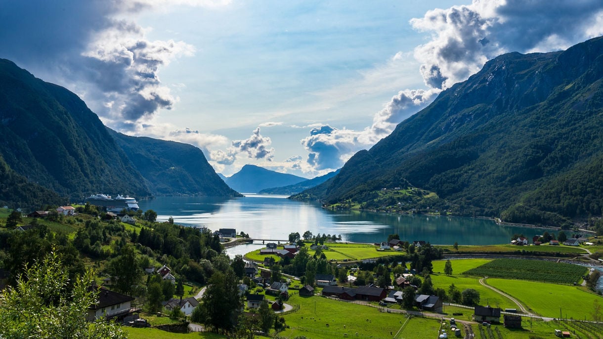 Skjolden/Sognefjord, Norway