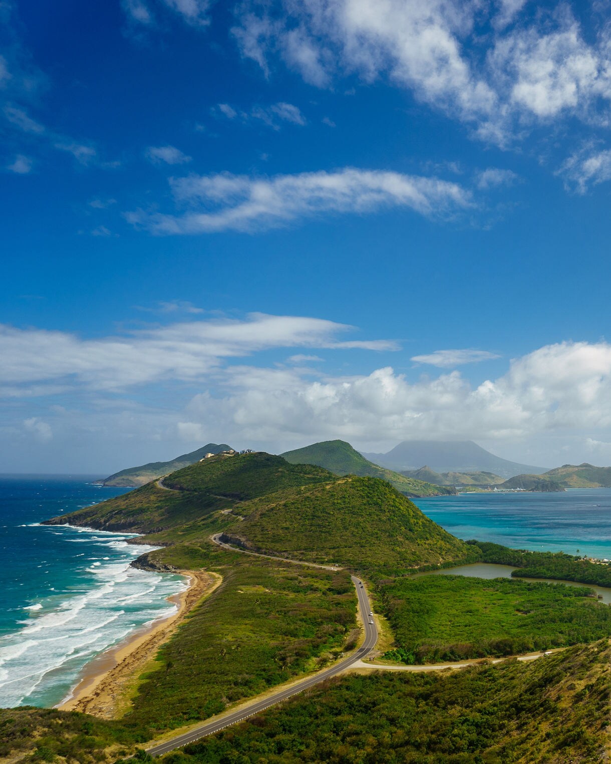 Timothy hill lookout in st kitts