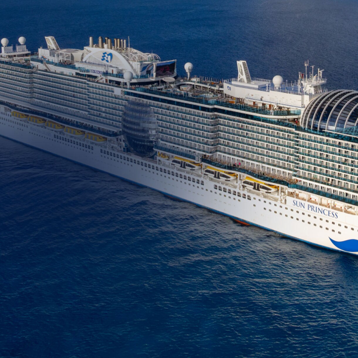 Majestic Princess at sea