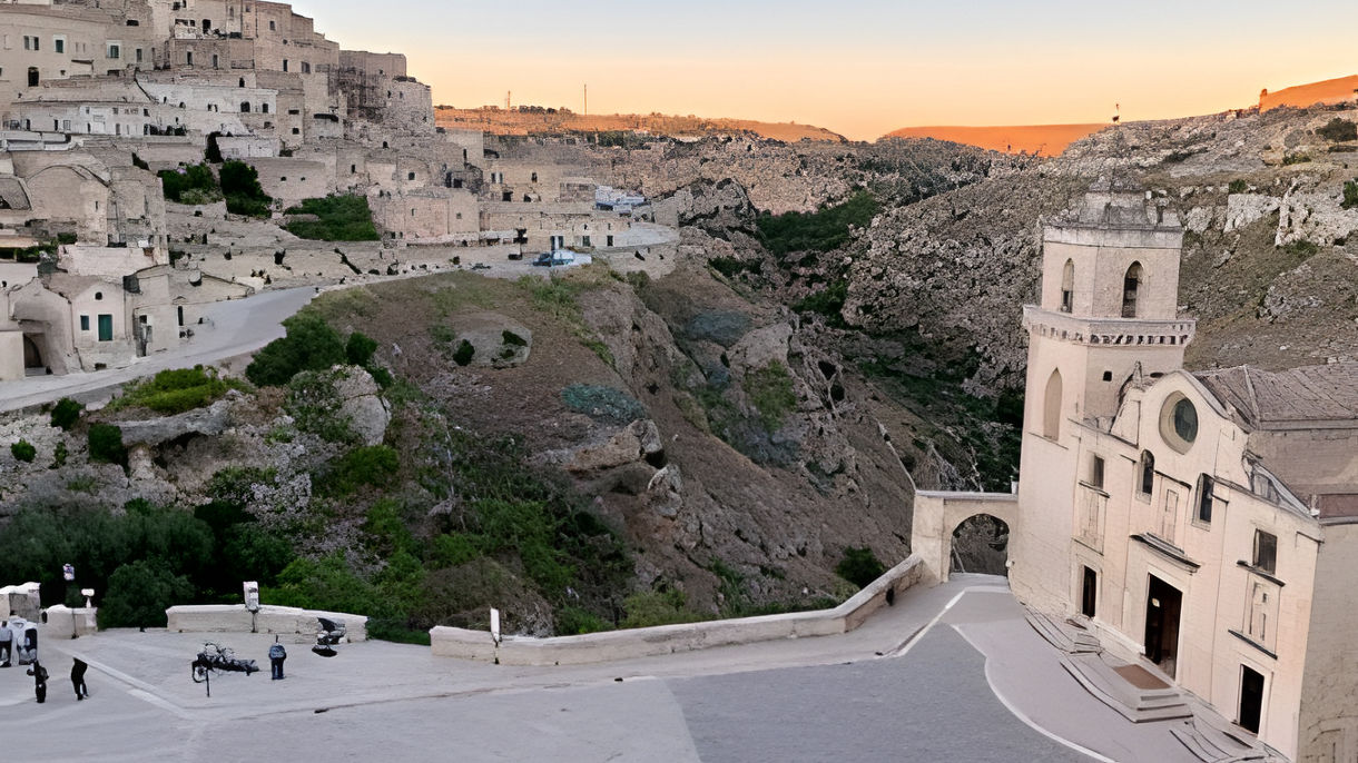 THE SASSI DWELLINGS OF MATERA