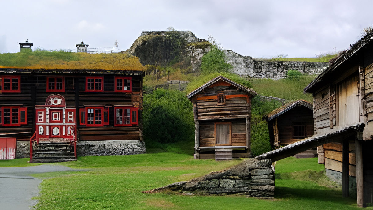 Open-Air Folk Museum & Nidaros Cathedral
