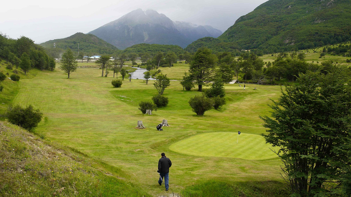 Golfing: 9 Holes at the End of the World