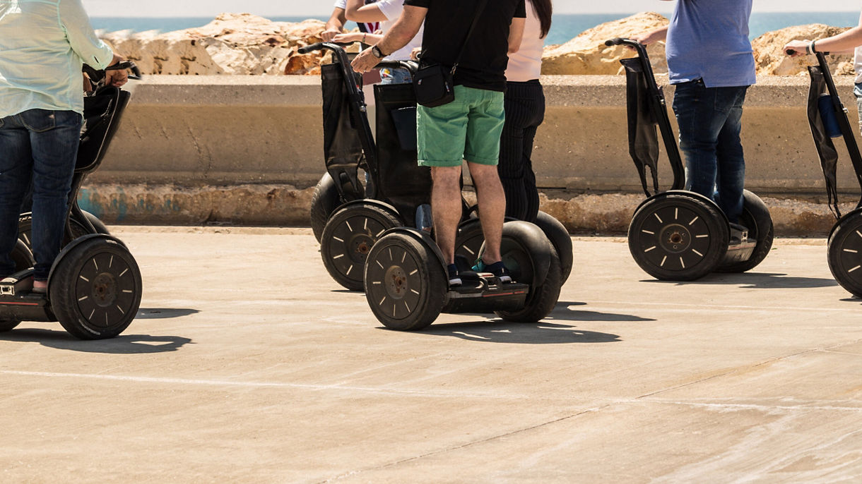 Royal Naval Dockyard by Segway