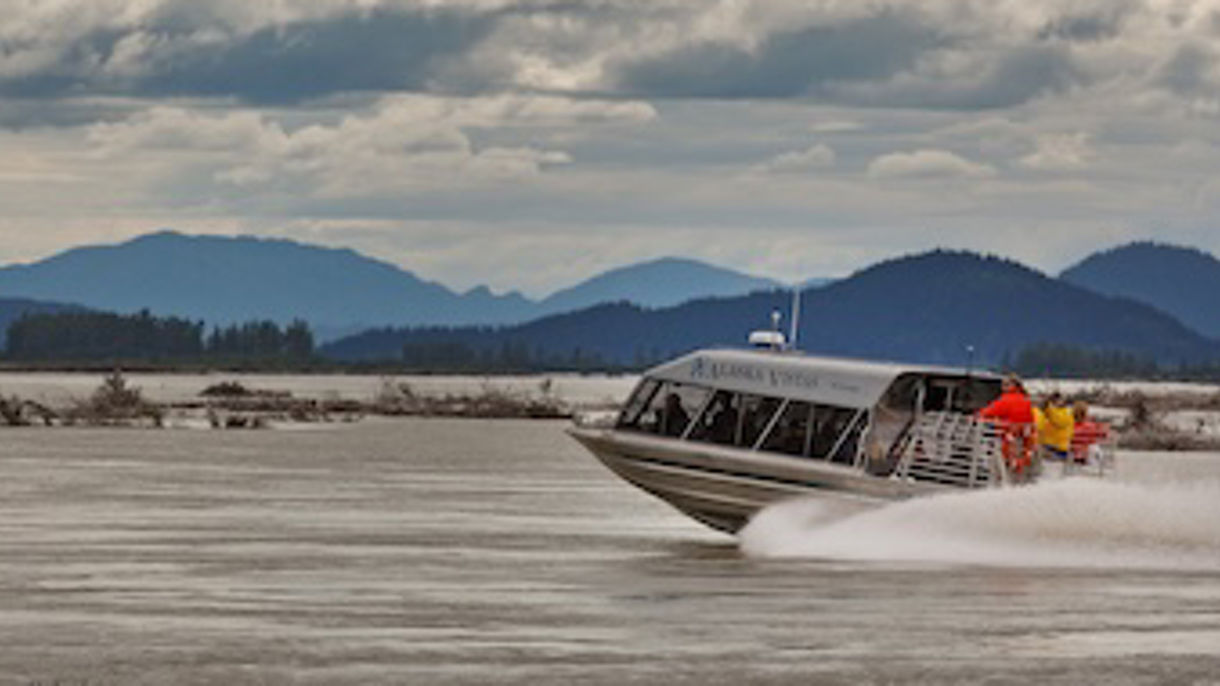 Stikine River by Jet Boat