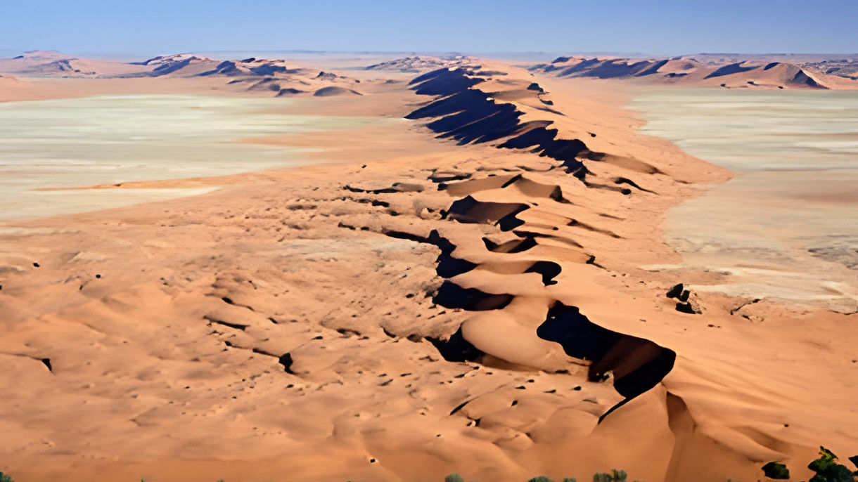 Soaring over Sossusvlei