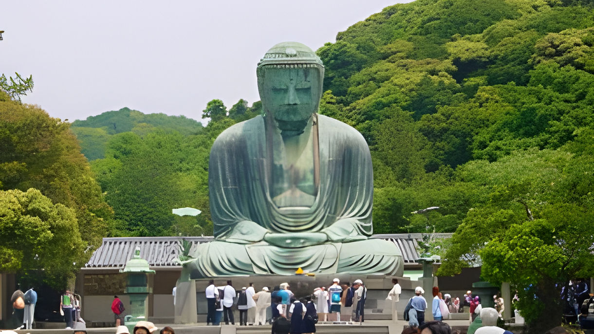 Kamakura: Image Of The Great Buddha & Shrine