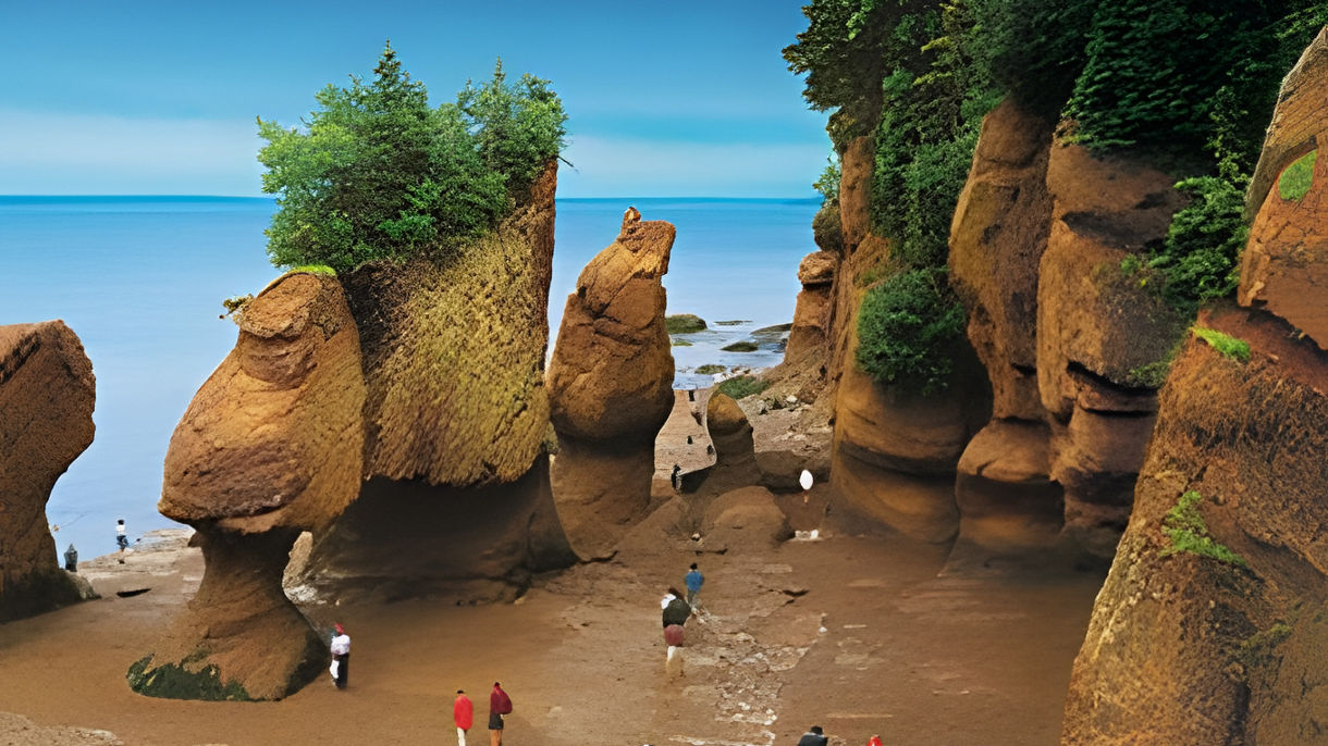 Hopewell Rocks & Tidal Discovery