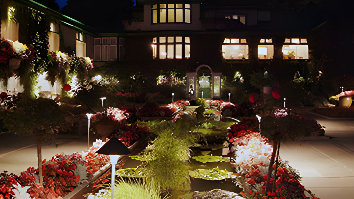 Fireworks at Butchart Gardens