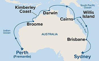 Northern Explorer — Itinerary Map