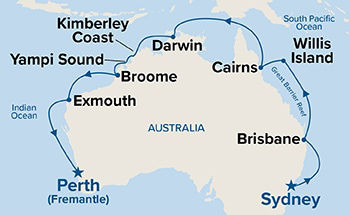 Northern Explorer — Itinerary Map