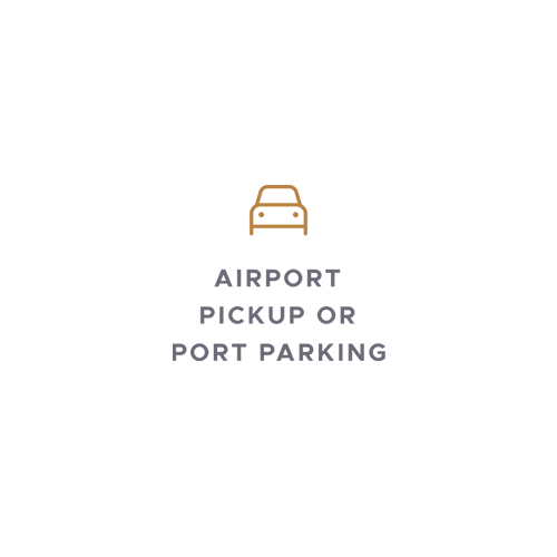 airport pickup or port parking