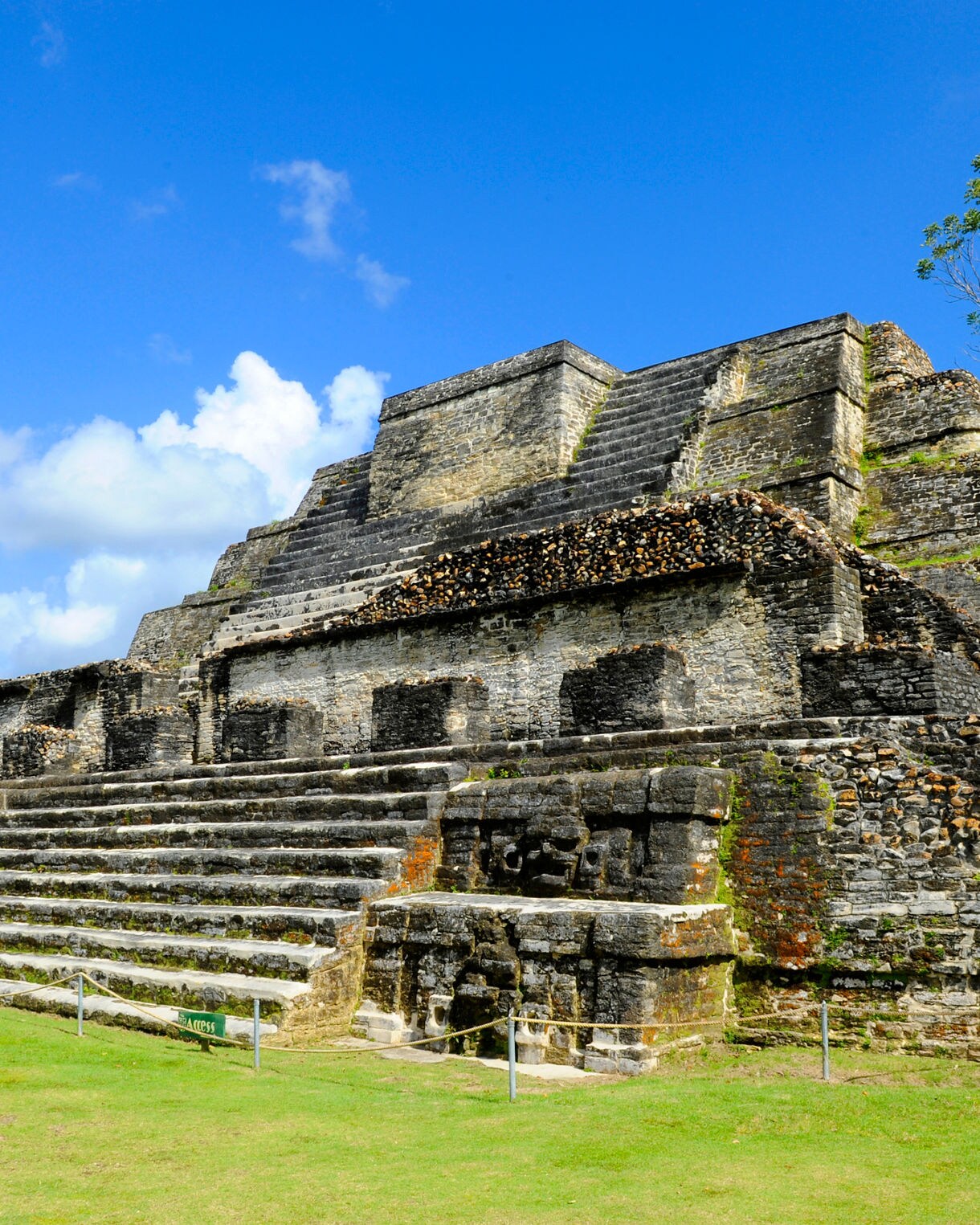 Altu Ha ruins in Belize