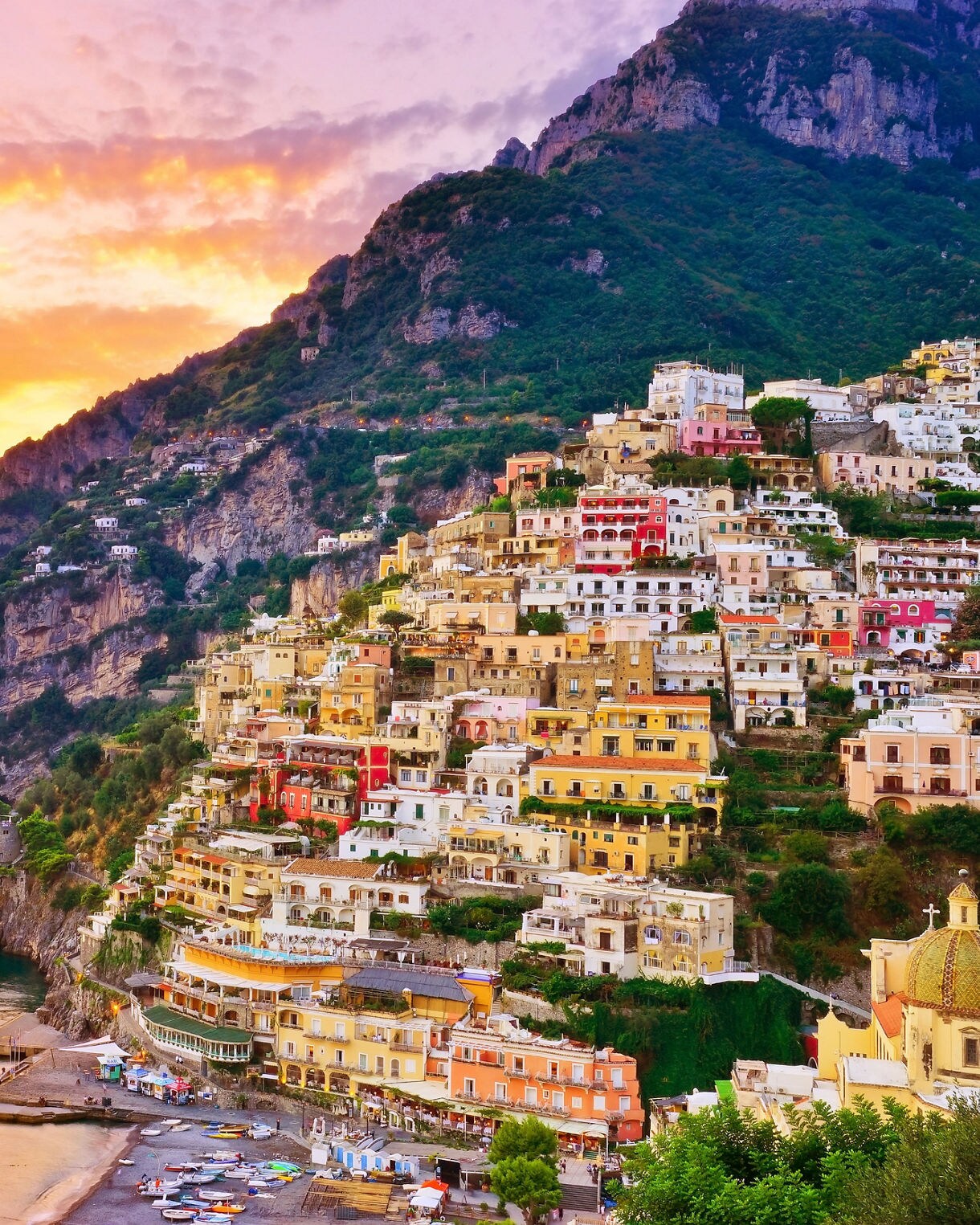 Beautiful view of Kirkjufell mountain in Snaefellsnes peninsula from Hringvegur Road