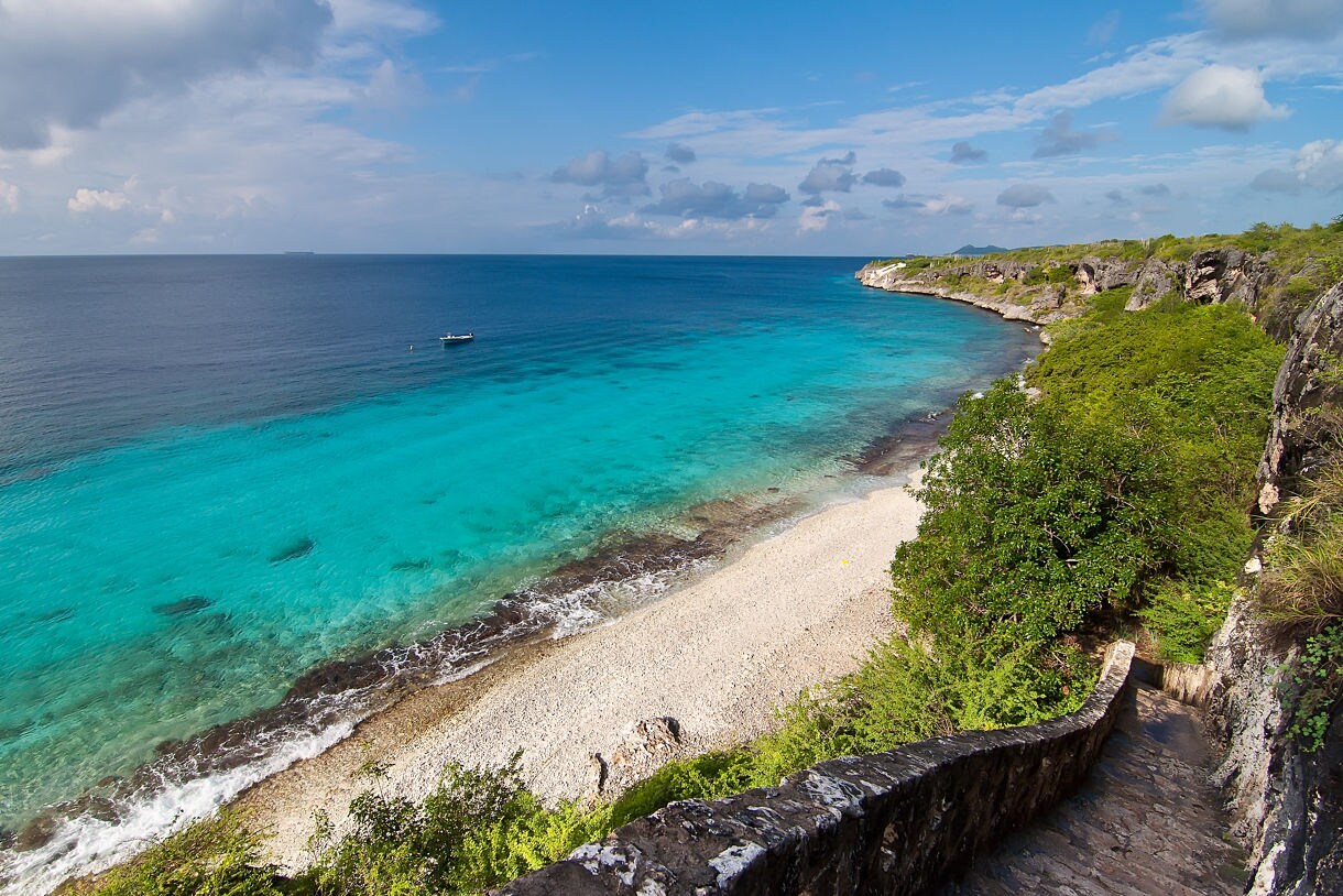 Bonaire beach, Dutch Caribbean island.