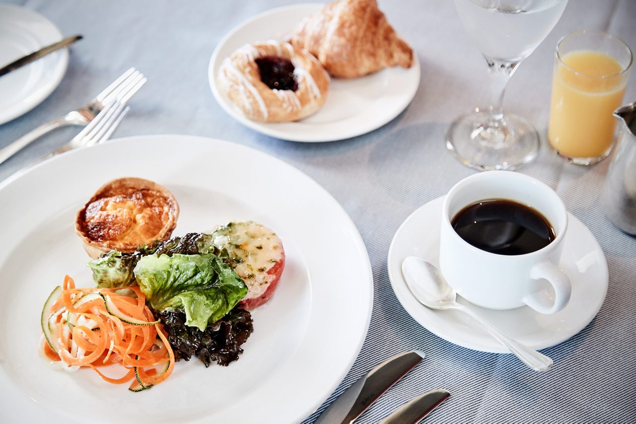 Breakfast in a private venue