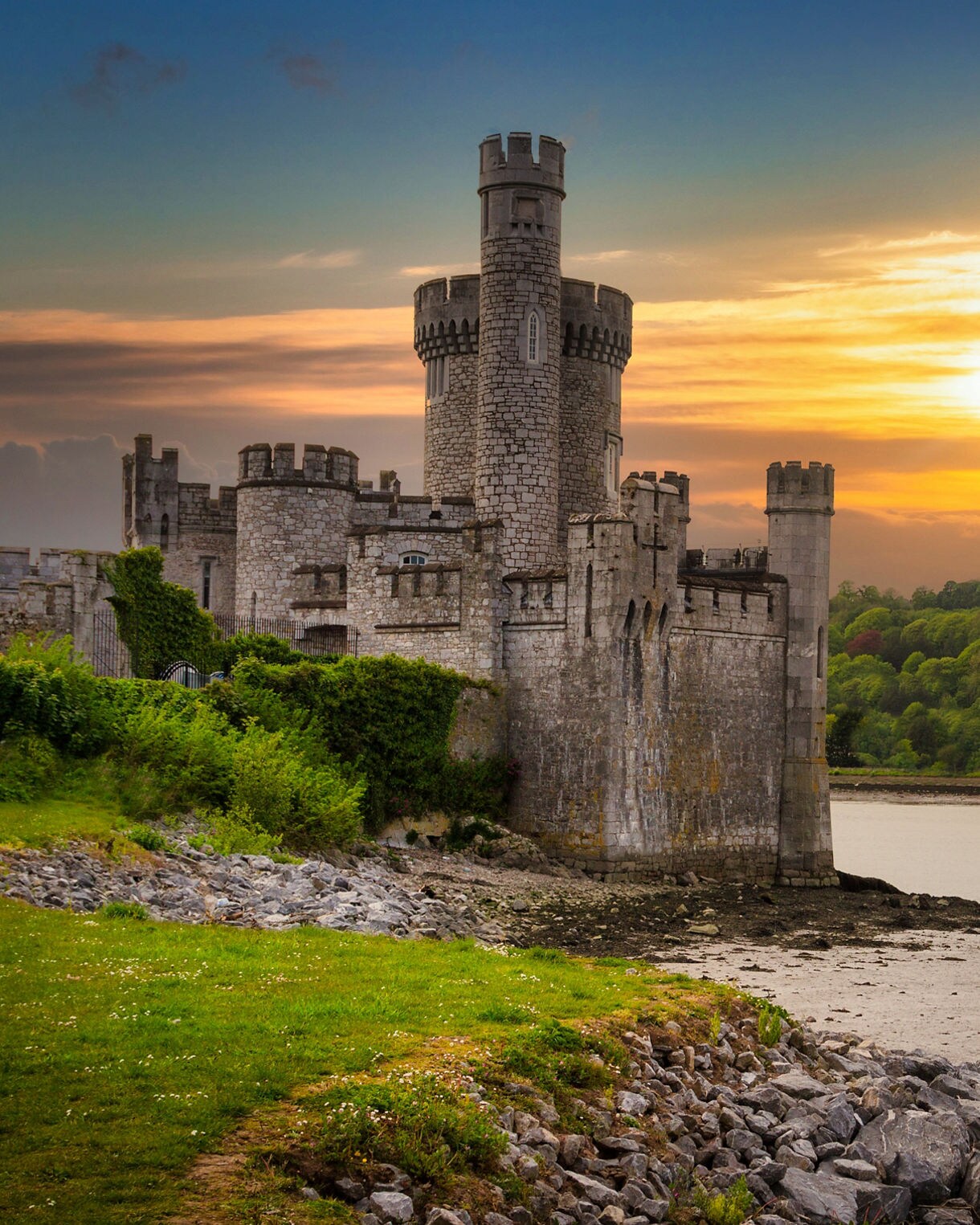 Sunset At Blackrock Castle & Observarory - Cork, Ireland