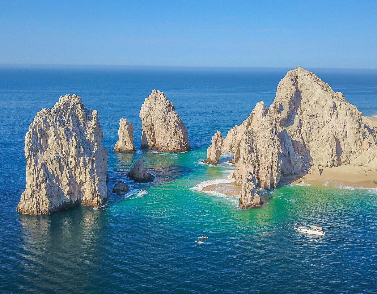 Aerial view Cabo San Lucas, Mexico