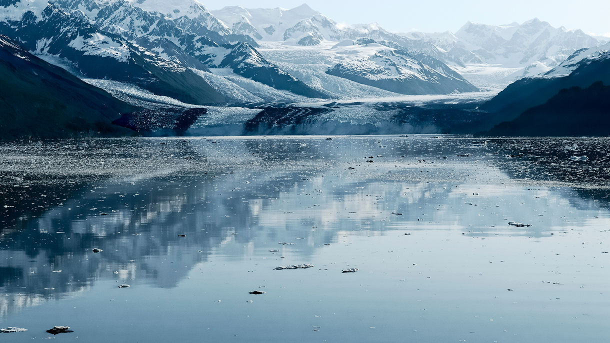 College Fjord, Alaska.