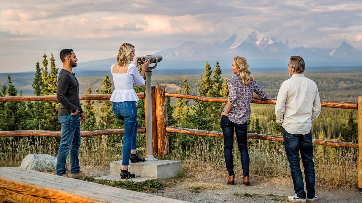 Breathtaking scenery from Copper River Princess Wilderness Lodge®.