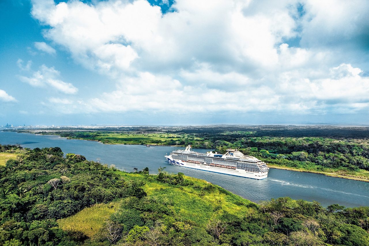 Experience the Panama Canal's grandeur with Coral Princess.