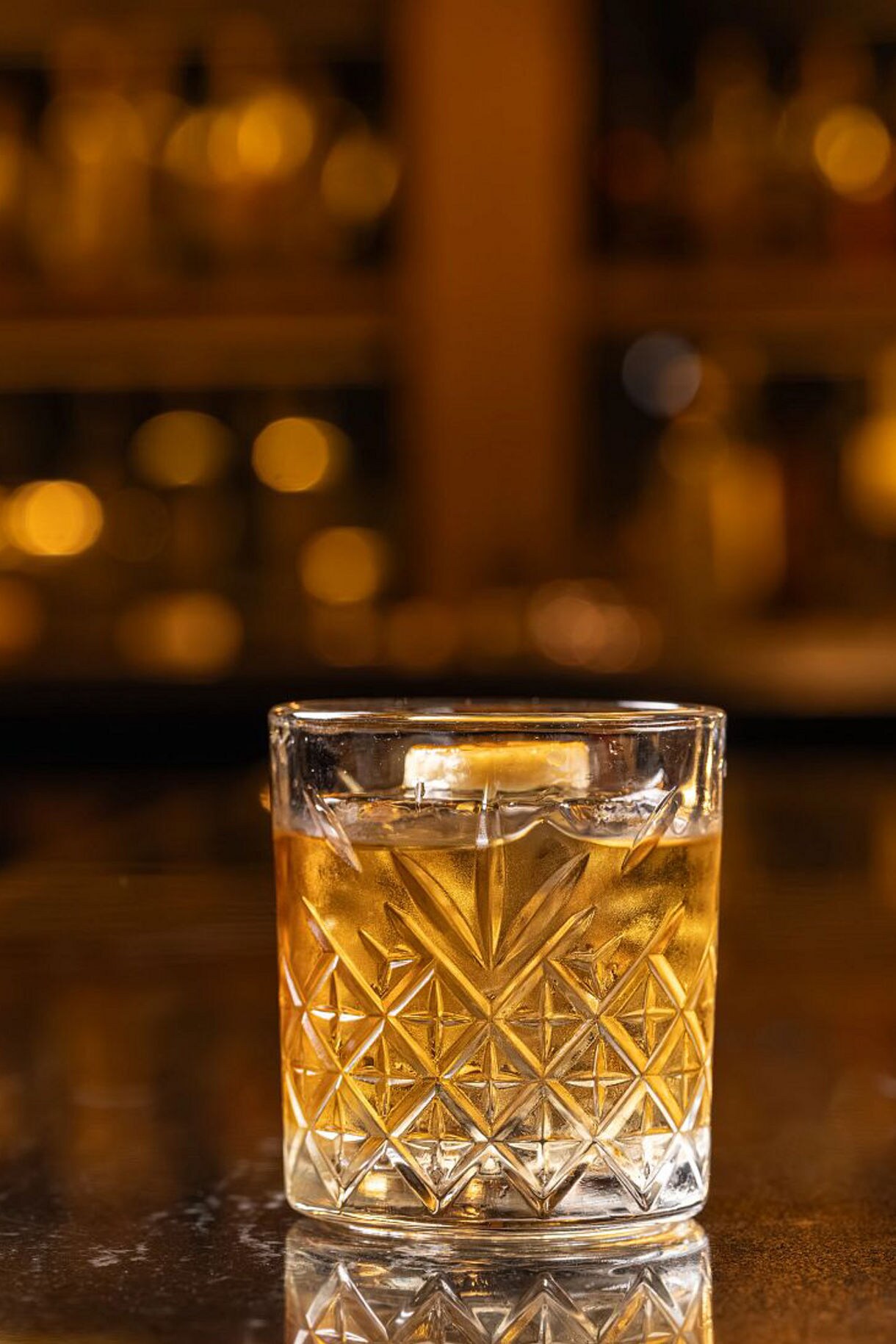 A reimagined old fashioned — the Banana Bread O.F. layers rich, nutty sweetness with timeless sophistication.