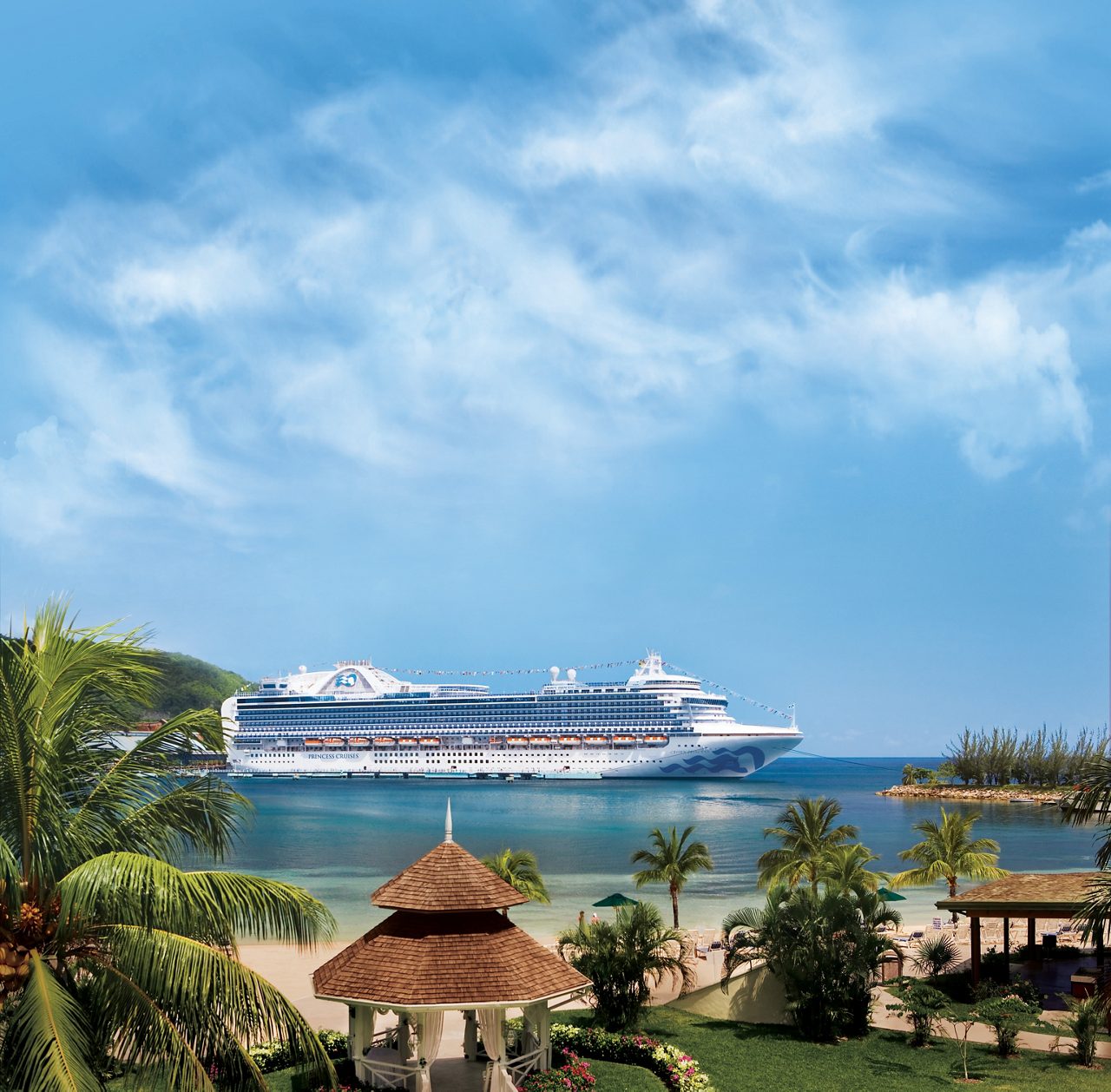 crown princess ocho rios jamaica full exterior