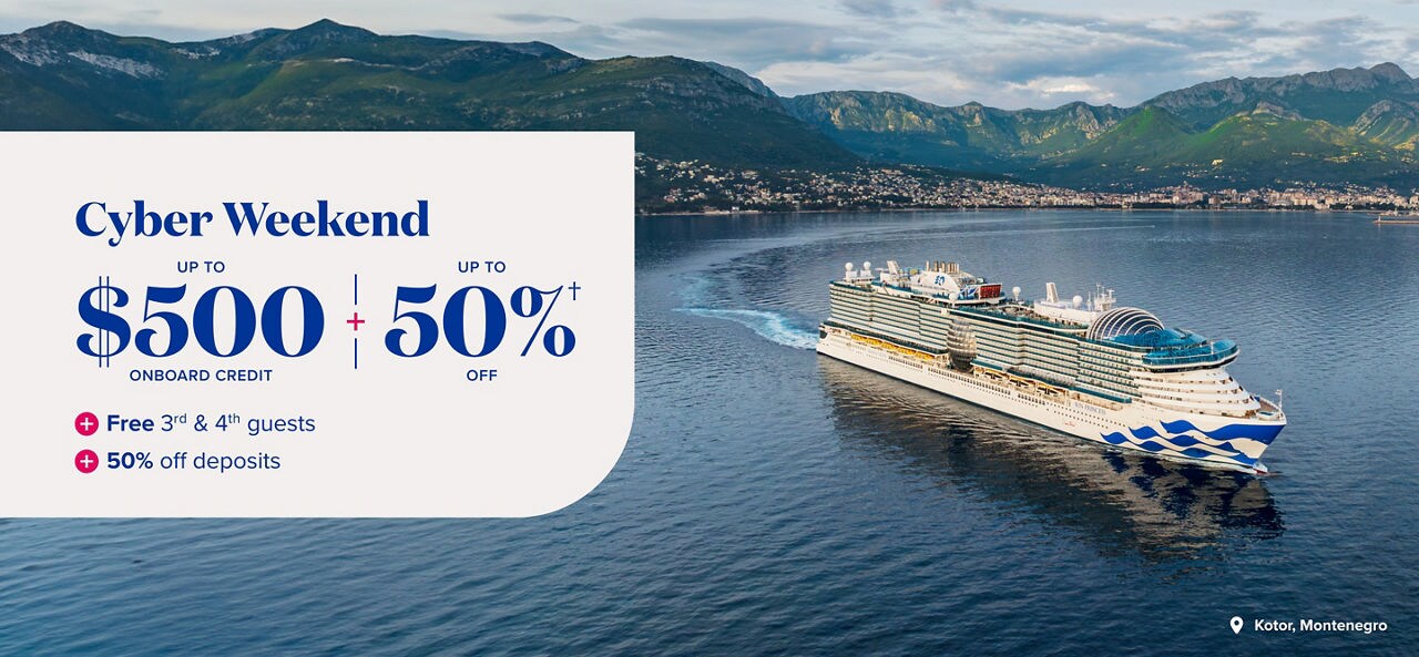 Black Friday & Cyber Monday Deals 2024 Princess Cruises