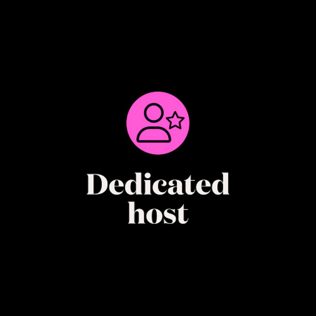 dedicated host