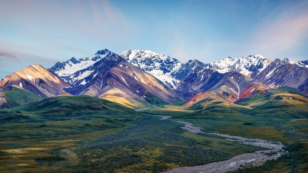 Discover the majestic Alaska mountains