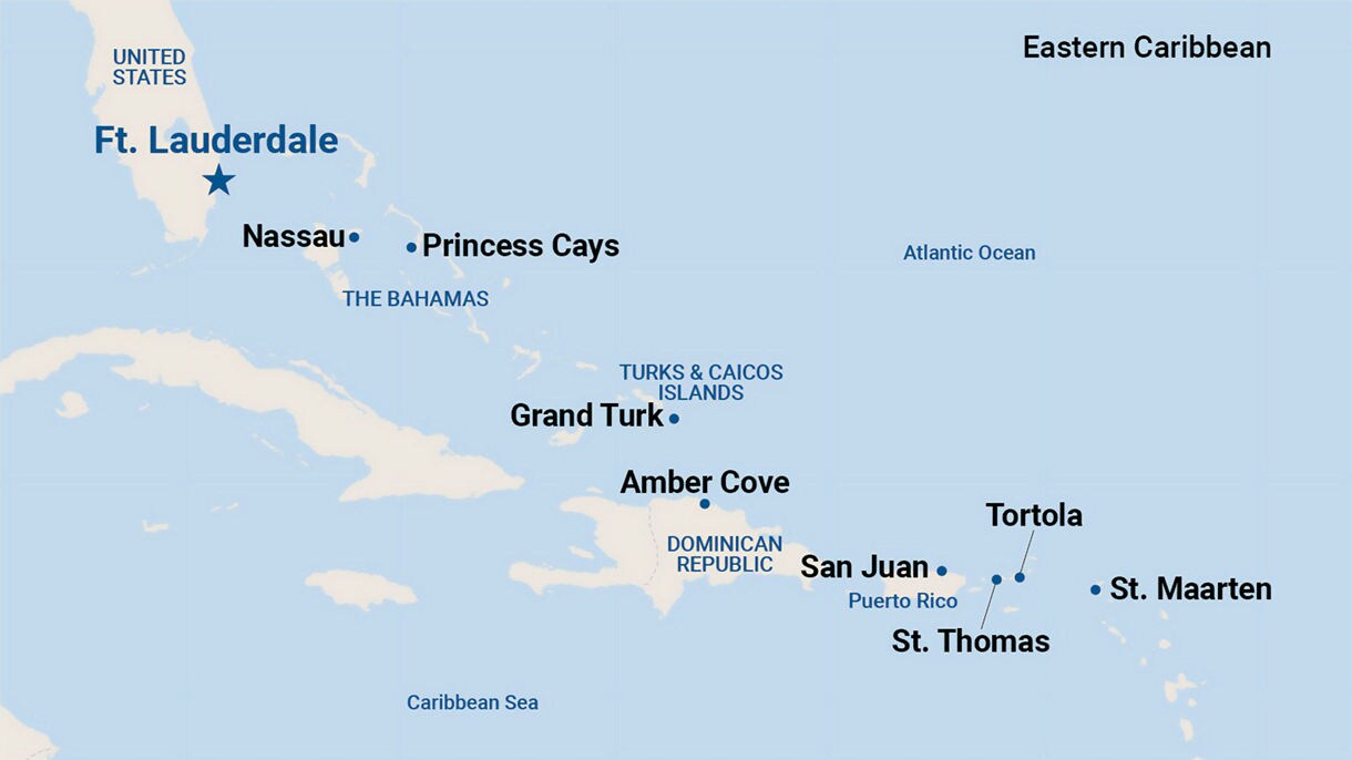 Eastern Caribbean Cruises - Cruise to Bahamas, Virgin Islands & More -  Princess Cruises