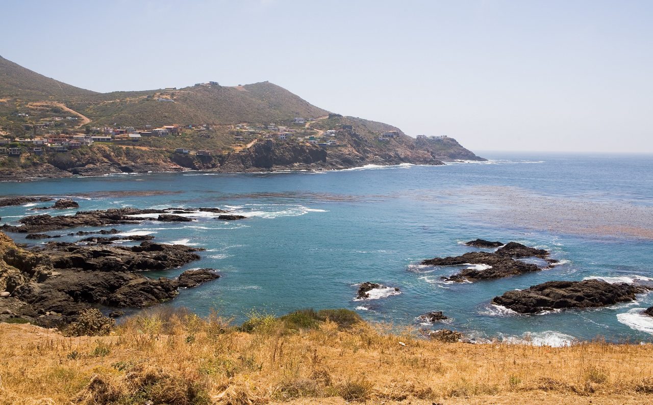 Stunning coastline views at La Bufadora, Ensenada.