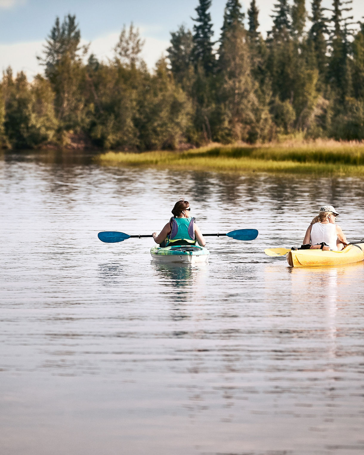 kayaking in Fairbanks Alaska