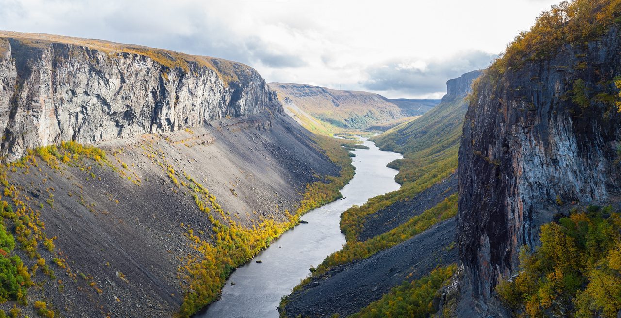 Norway canyon gorge